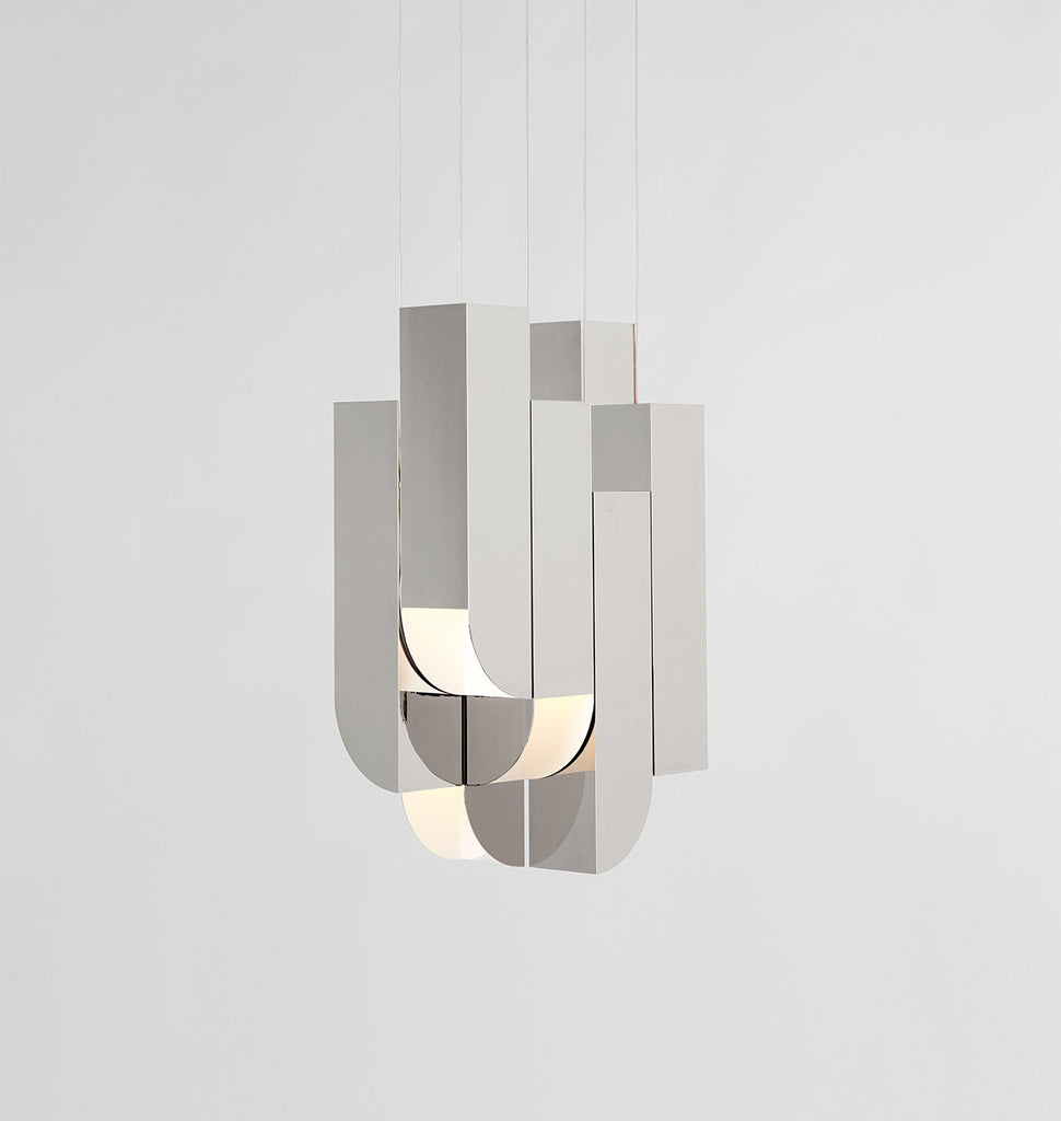 Pendant - 8 Lights (Polished nickel)