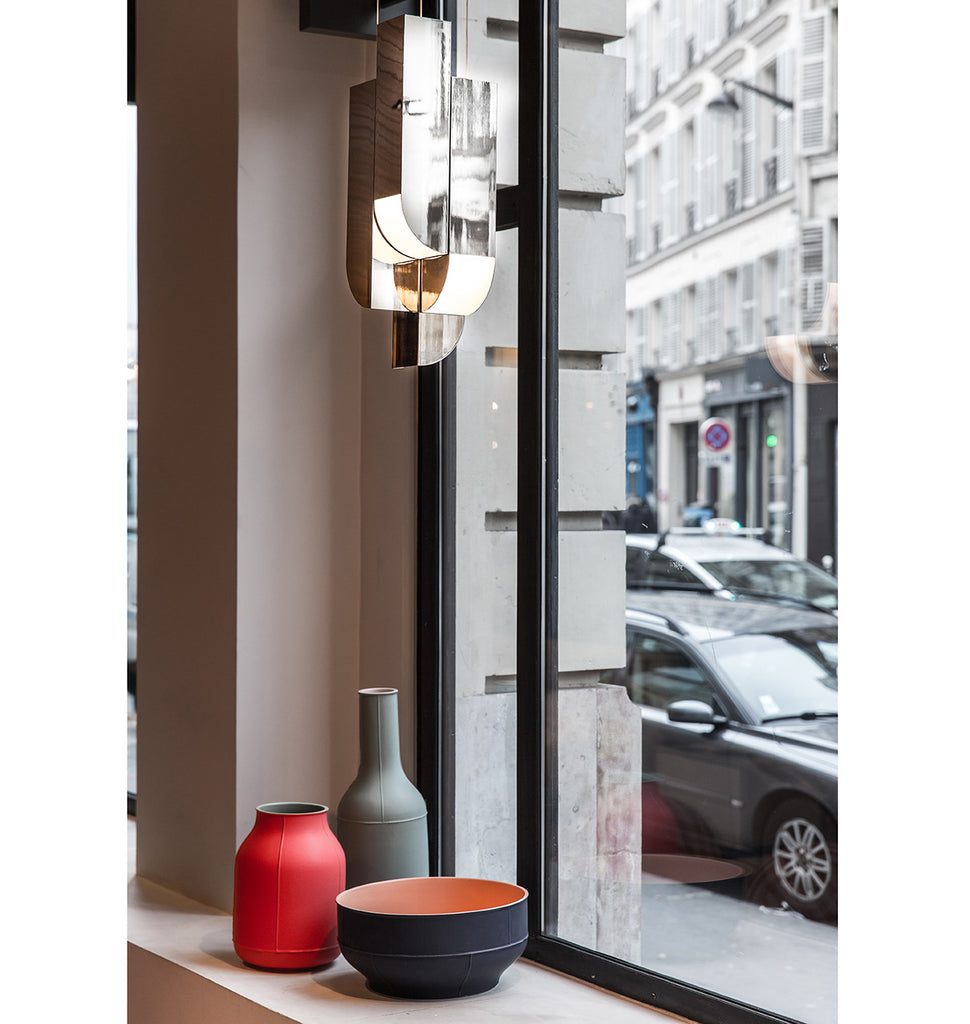 Pendant - 4 Lights (Polished nickel) Silvera, Paris