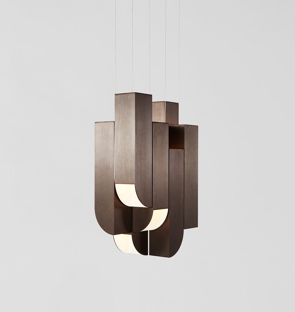 Pendant - 8 Lights (Bronze)