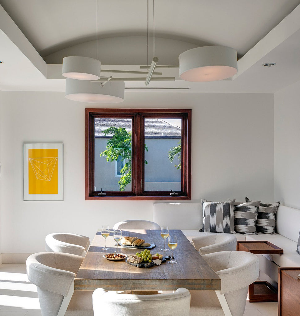 Chandelier (White) — Turks and Caicos. Courtesy of Domino Creative