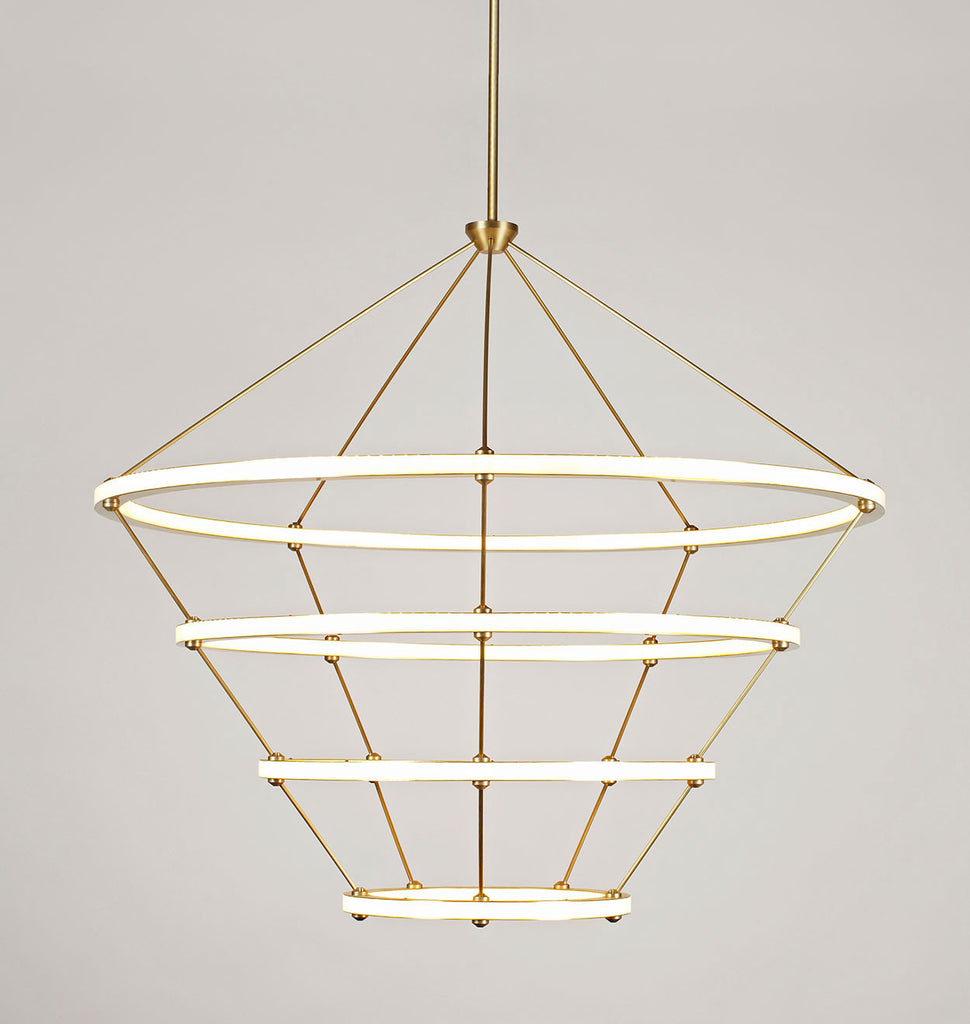 Roll and outlet hill chandelier