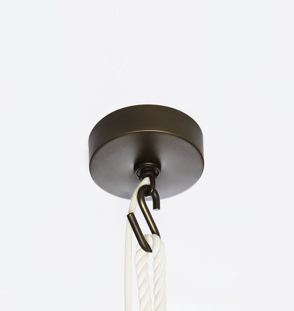 Knotty Bubbles | Chandelier - 1 Lg, 6 Sm Bubbles | Lindsey Adelman