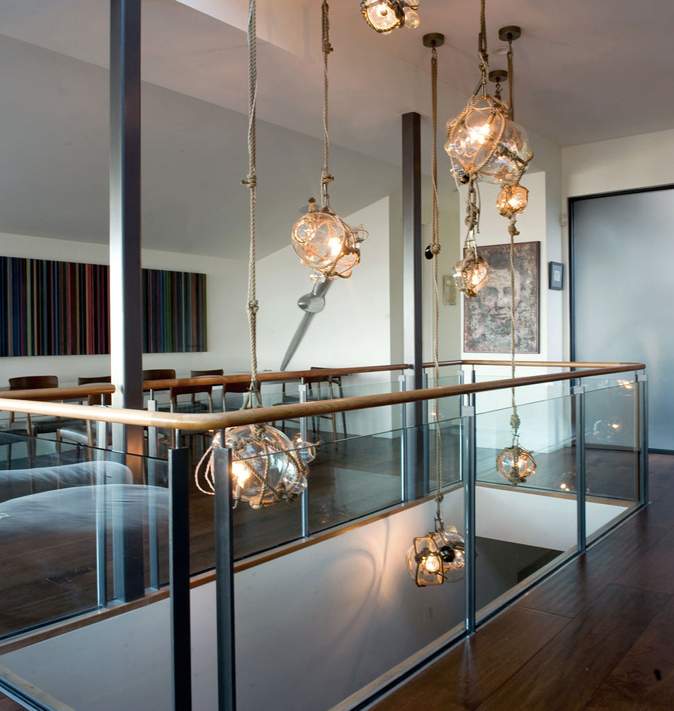 Custom Installation (Khaki/Clear) - Private Residence, San Francisco