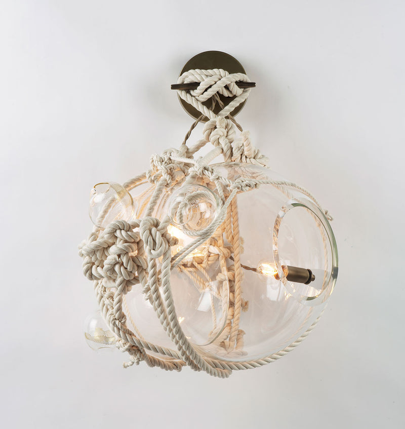 Sconce - Large (Natural/Clear)