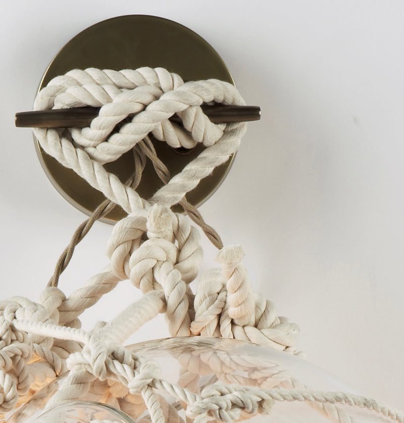 Sconce - Large (Natural/Clear) Detail
