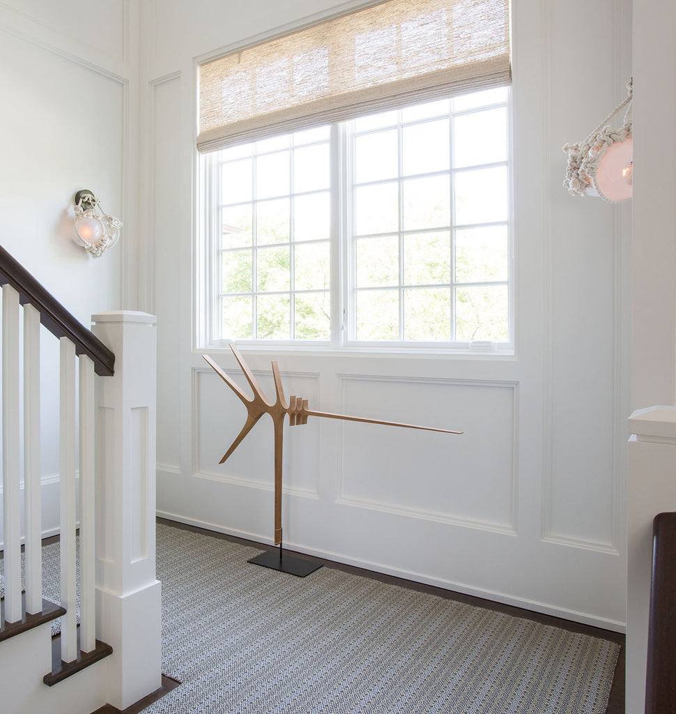 Sconce - Small (Natural/Opal) — East Hampton, New York