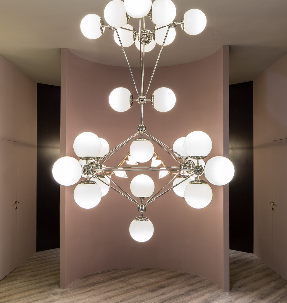 Custom Configuration (Polished nickel/Cream) — Salone del Mobile, Milan