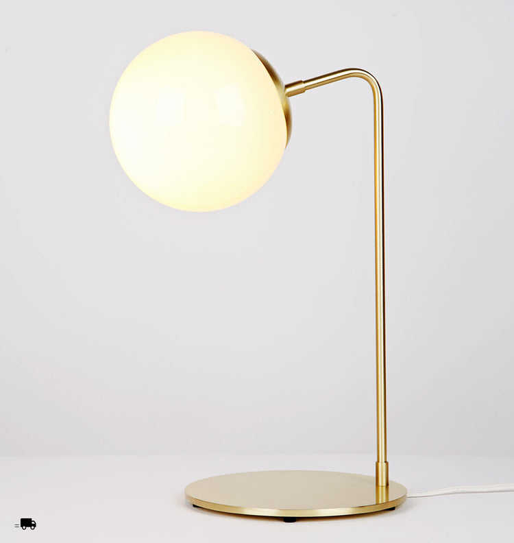 Gold brass desk lamp best sale