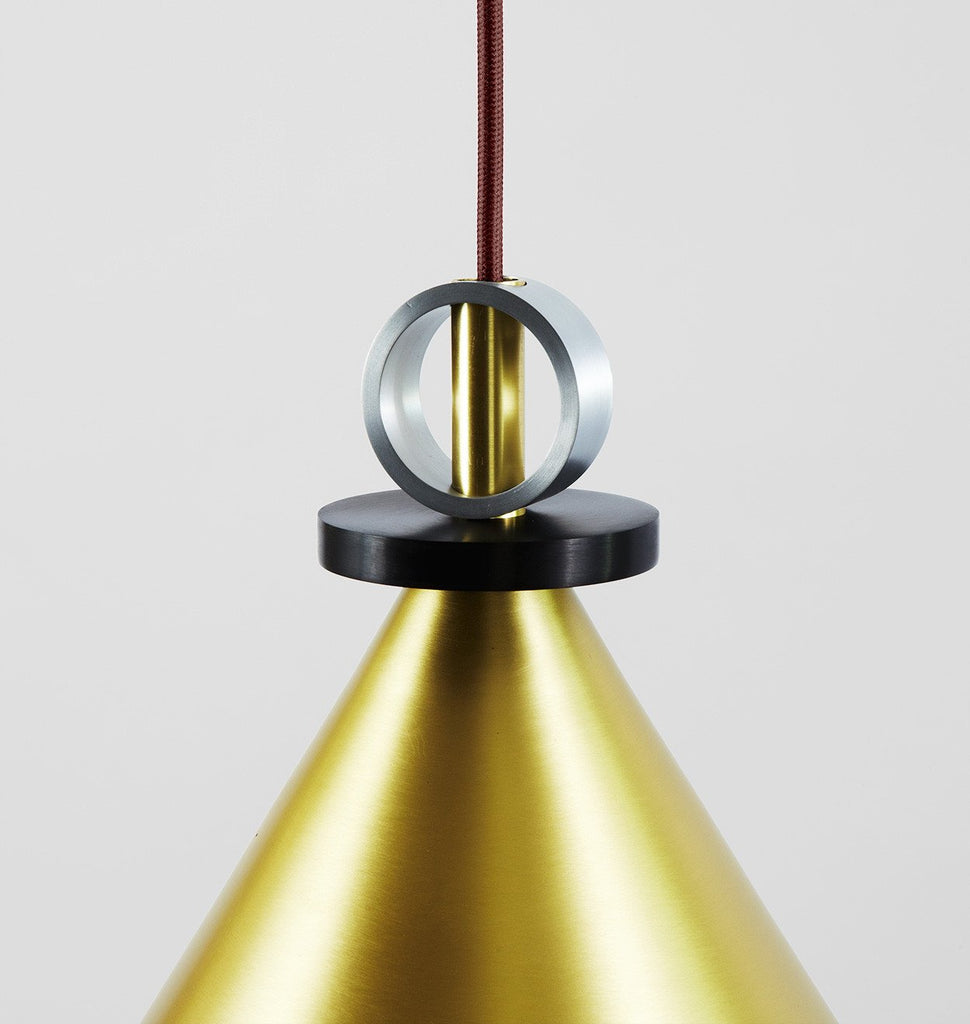 Detail - Cone (Brushed brass)
