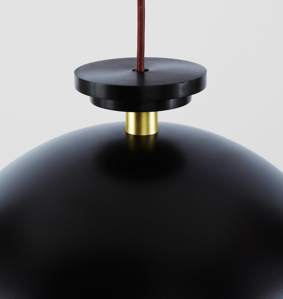 Detail - Hemisphere (Blackened steel)