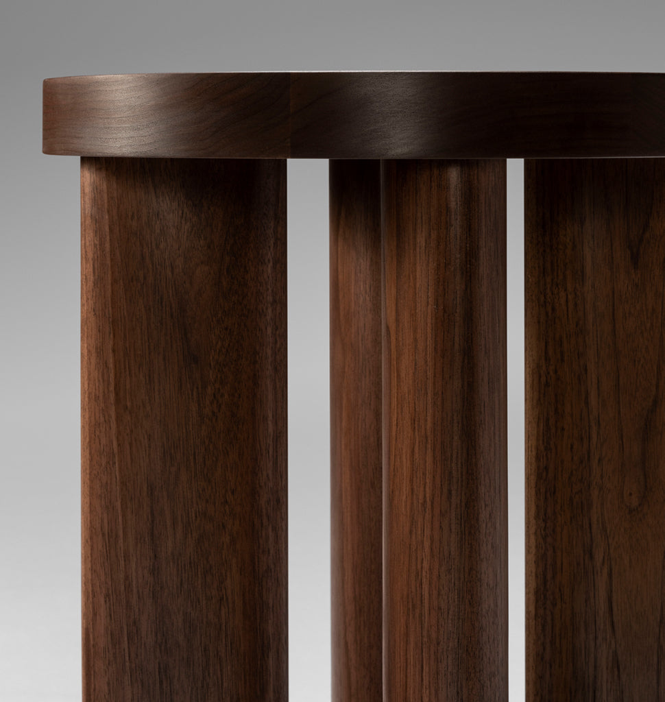 Orbit Stool (Black Walnut)