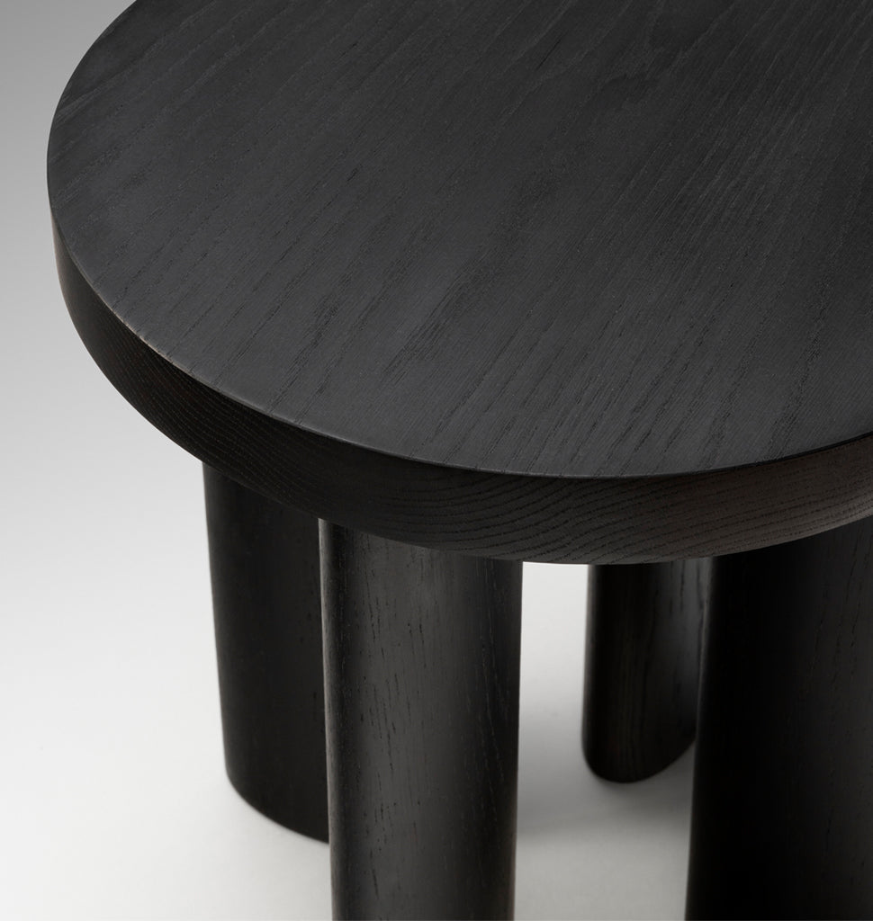 Orbit Stool (Ebonized Oak)
