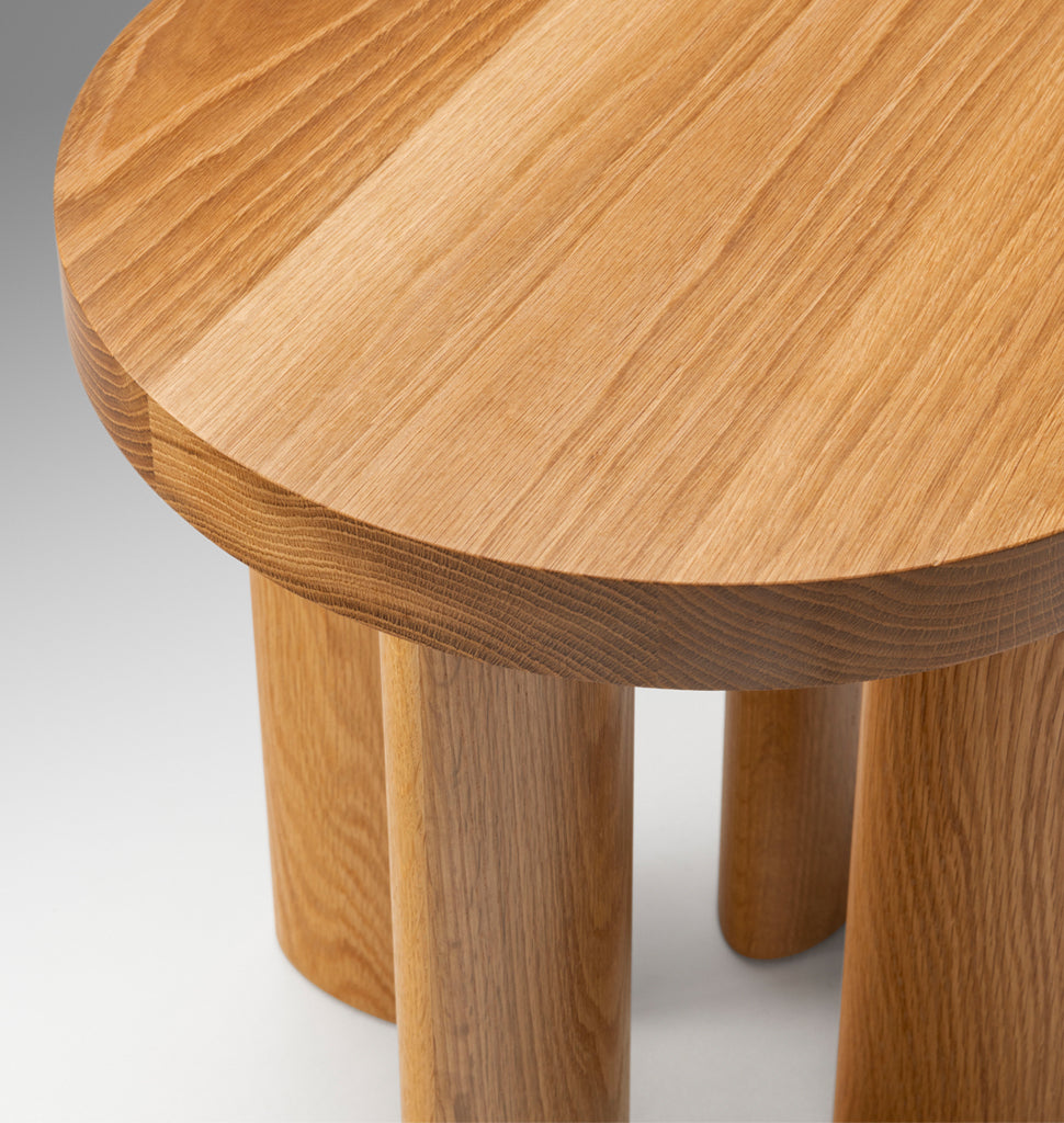 Orbit Stool (White Oak)