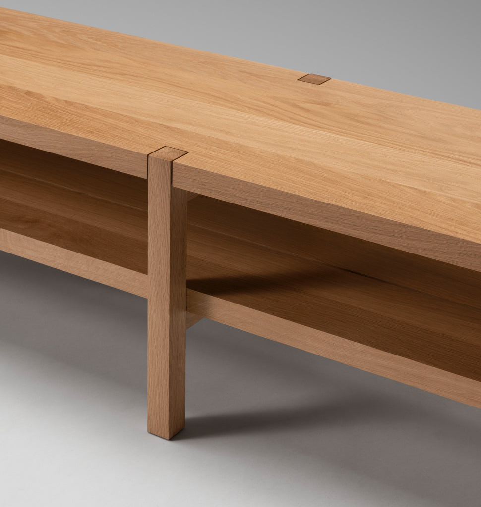 Chamber Bench - 96 inch (White Oak)