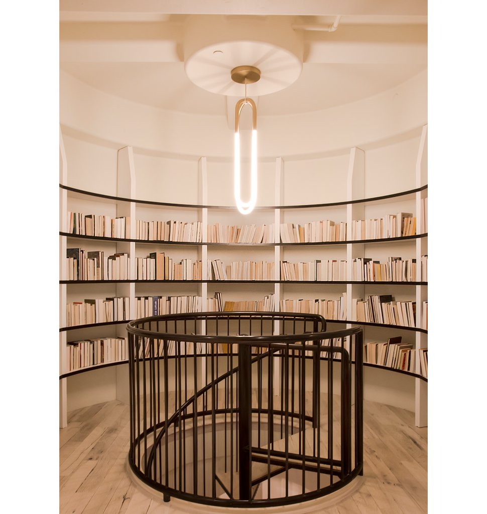 Double Loop (Satin brass) — Las Vegas, Nevada. Interior by Home Studios