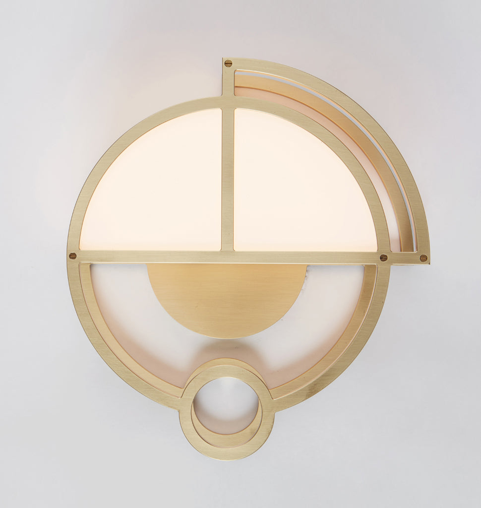 Sconce - 01 (Brushed brass)