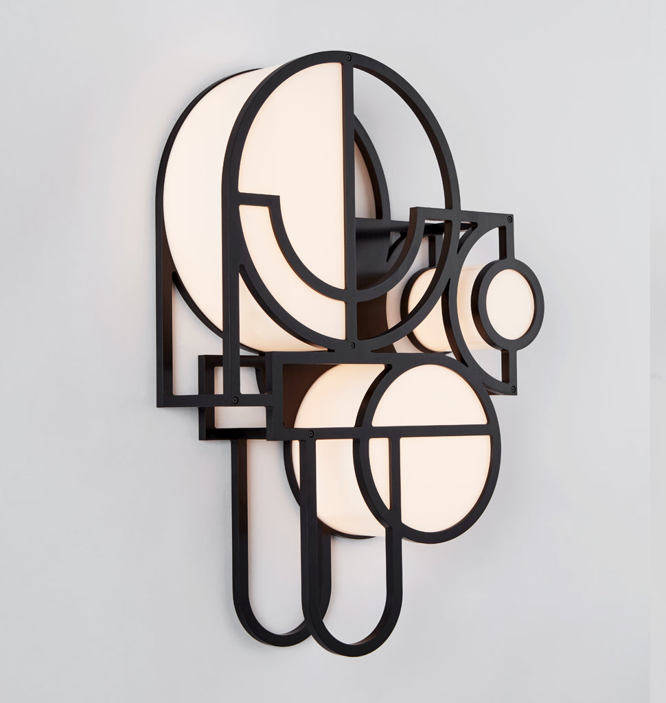 Sconce - 02 (Matte black)
