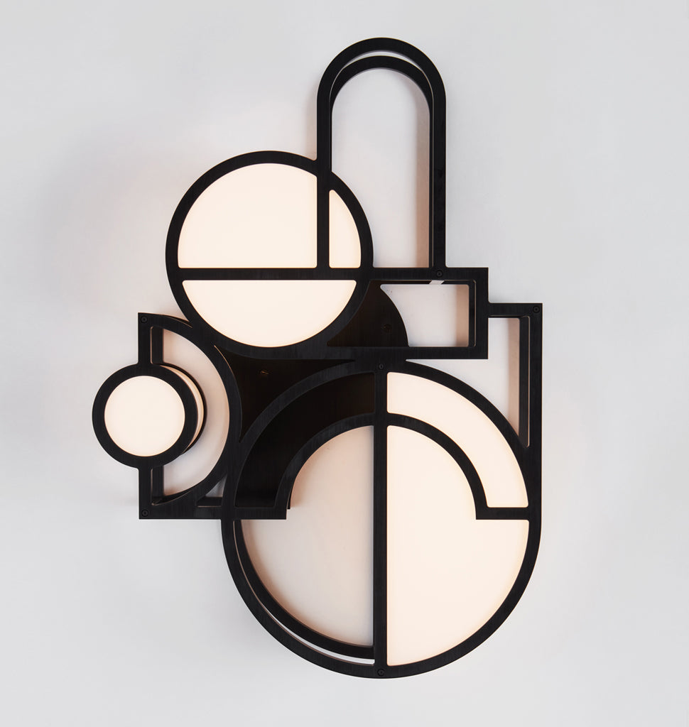 Sconce - 02 (Matte black)