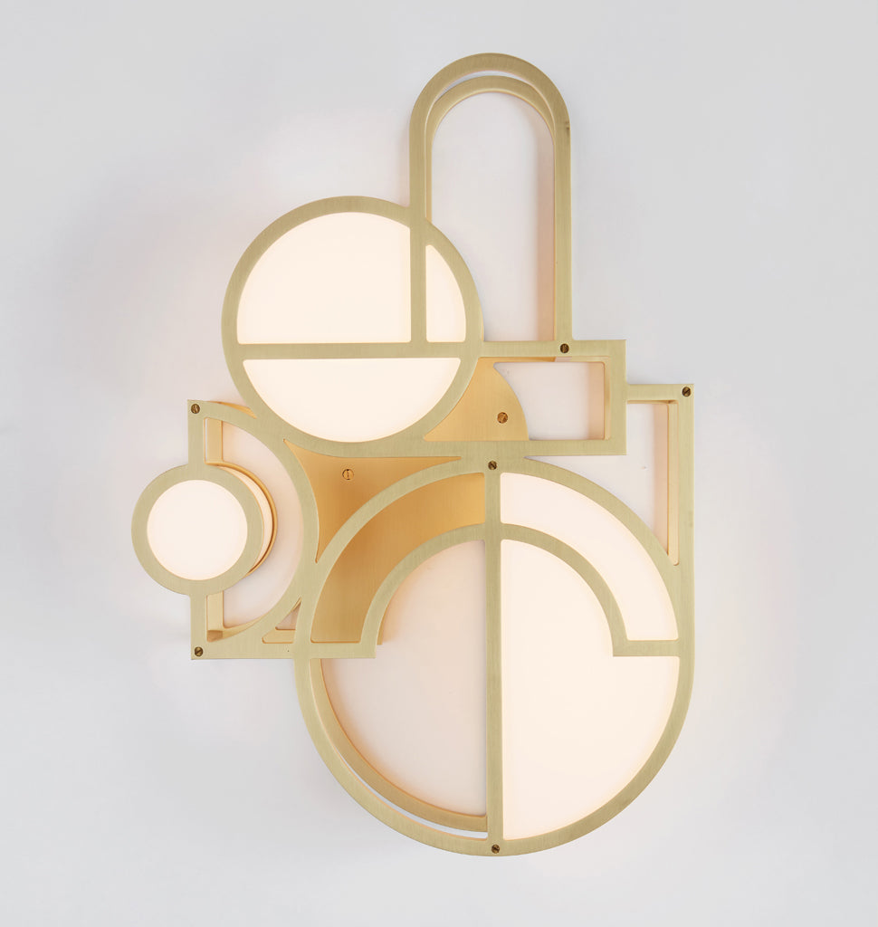Sconce - 02 (Brushed brass)