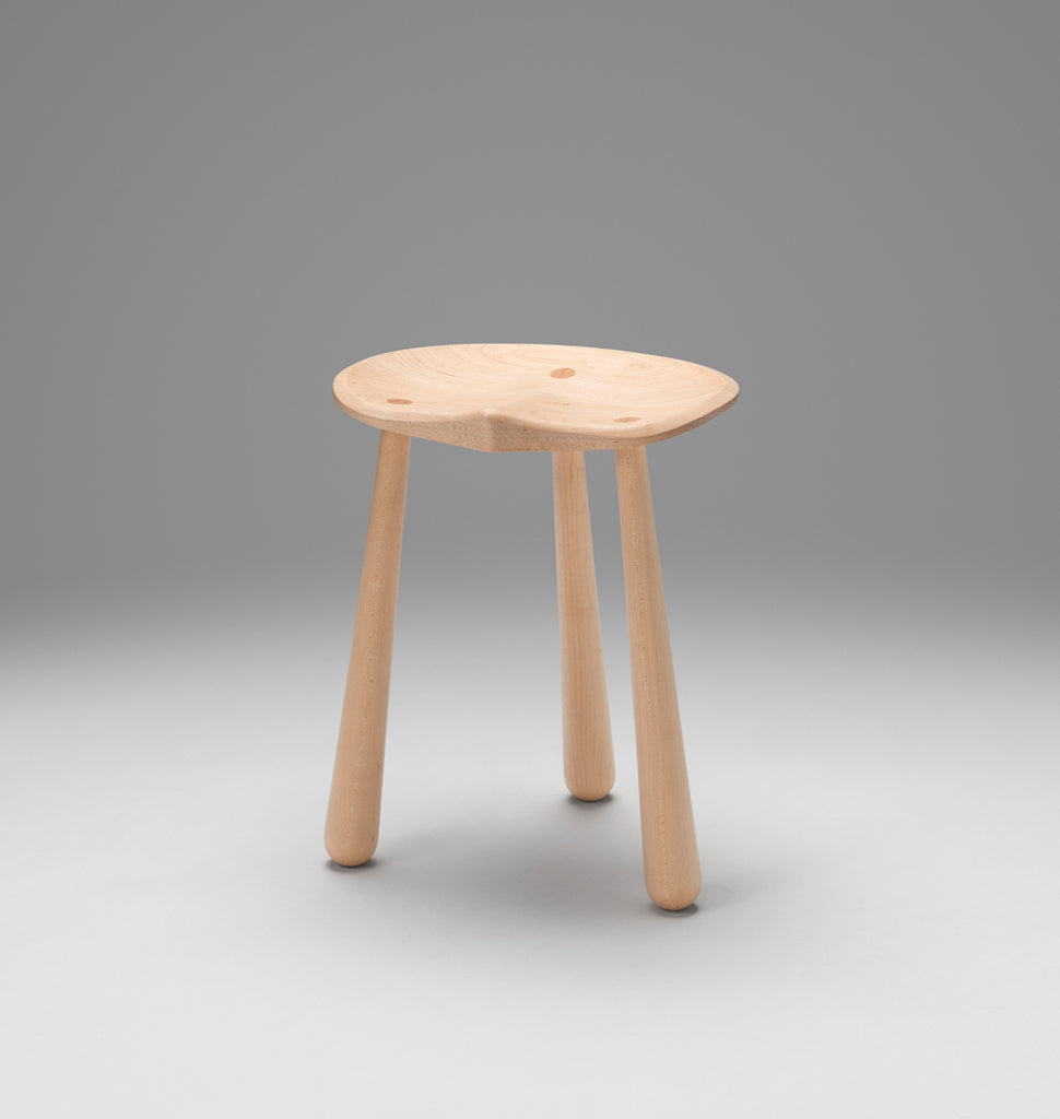 Taper Low Stool (Hard maple)