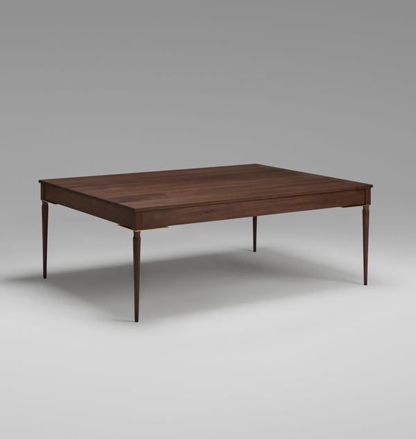 The Cain Coffee Table (Black Walnut)